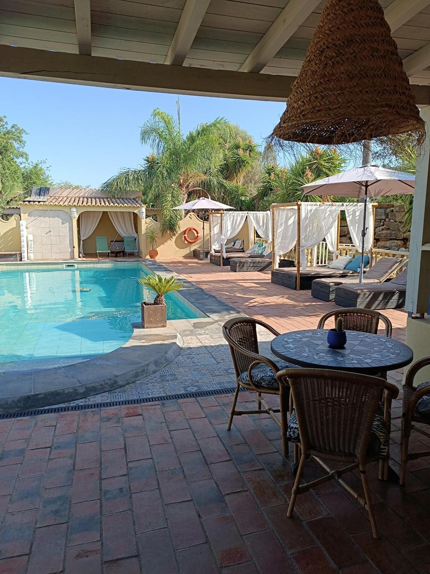 Bed and Breakfast Quinta Pereiro Tropic Garden, Algarve Moncarapacho Esterno foto